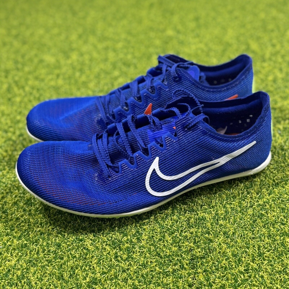 Nike Zoom Mamba 6 Size 9 Track & Field Distance Spikes Blue DR2733-400